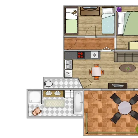 Апартаменты Cafe Brumme - Steffi Kottmar